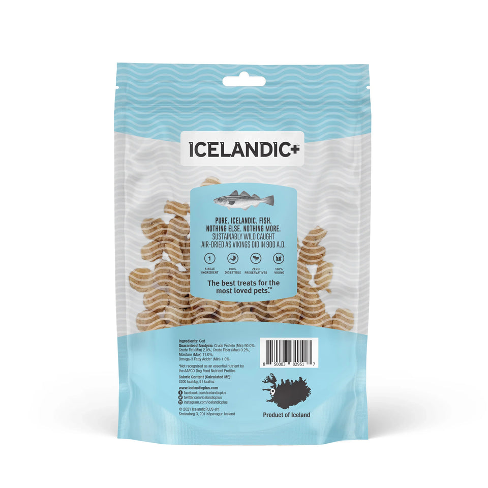 Icelandic Dog Cod Chips Mini 2.5 oz