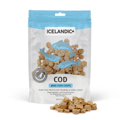 Icelandic Dog Cod Chips Mini 2.5 oz