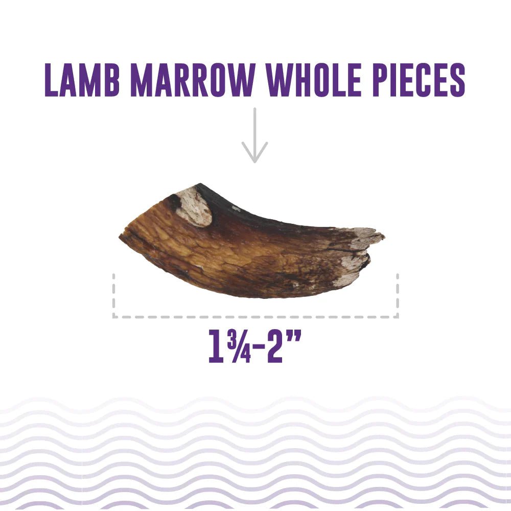Icelandic+ Lamb Marrow Whole Pieces – Crunchy High Protein Dog Treat | 4.5 oz Bag - Pets Perfect