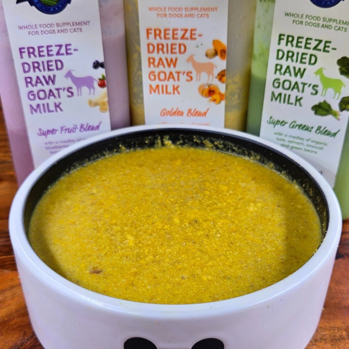 Shepherd Boy Farms Dog & Cat Freeze-Dried Raw Goat Milk Golden 16 oz, view 2