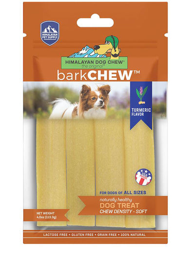 Himalayan barkCHEW - Puppy-Safe Turmeric Cheese Dog Treat, 4 oz Bag