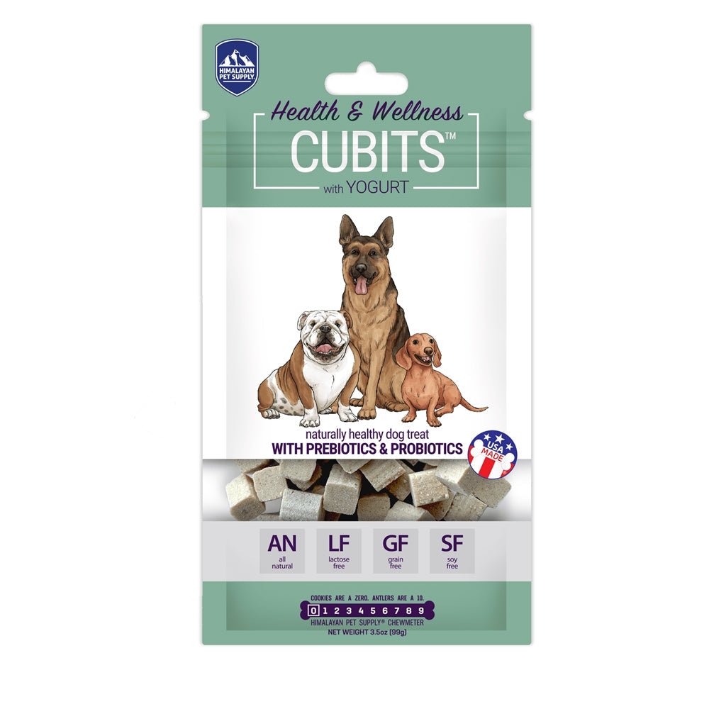 Himalayan Dog Cubits Yogurt Coconut Dog Treats with Probiotics, 3.5 oz - Pets Perfect
