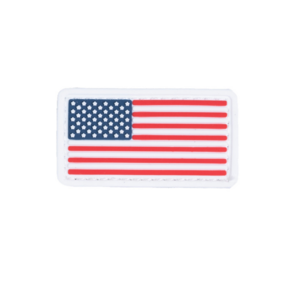 Boss Dog Tactical Collar Patch Color Stealth USA Flag, One Size (Case of 6) Default Title