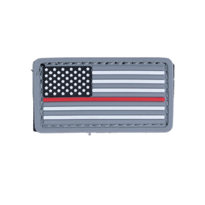 Boss Dog Tactical Collar Patch USA Thin Red Line, One Size (Case of 6) Default Title