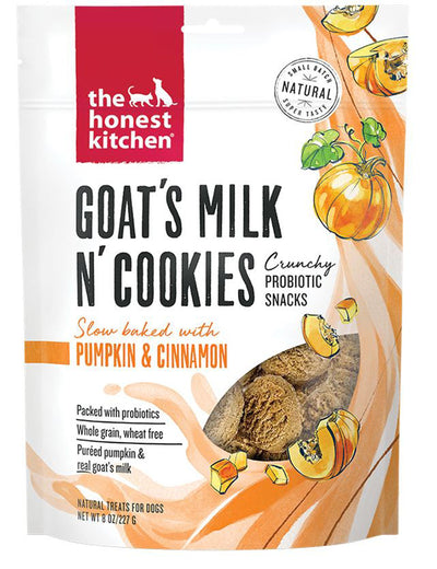 The Honest Kitchen Dog Goats Milk N Cookies Pumpkin And Cinnamon 8 oz