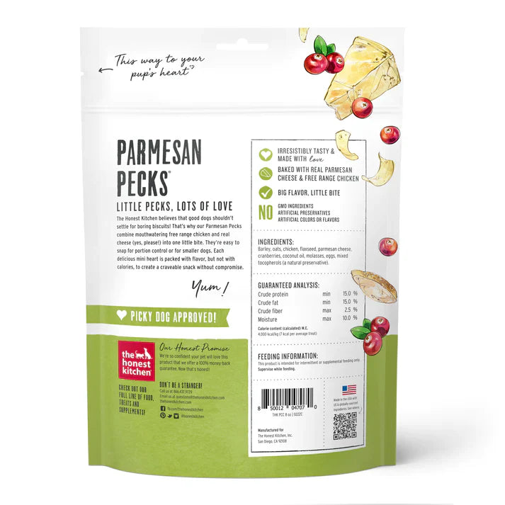 The Honest Kitchen Dog Parmesan Pecks Chicken And Cranberry 8 oz, view 2