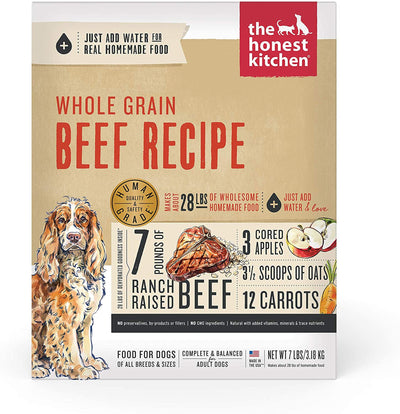 Honest Kitchen Dog Whole Grain Beef 7 lb. Box