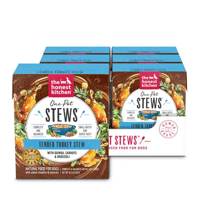 The Honest Kitchen Dog One Pot Stew Turkey and Quinoa 10.5 oz. 6 ct