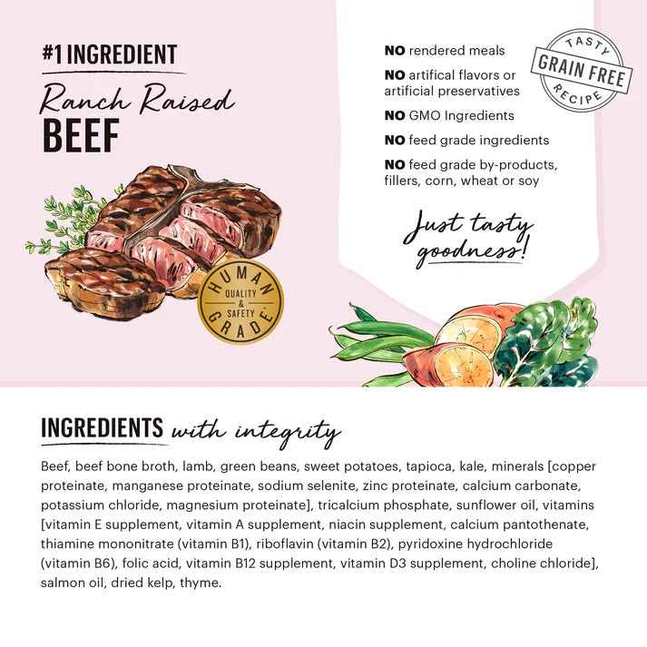 The Honest Kitchen Dog One Pot Stew Beef And Lamb 10.5 oz. 6 ct, view 7