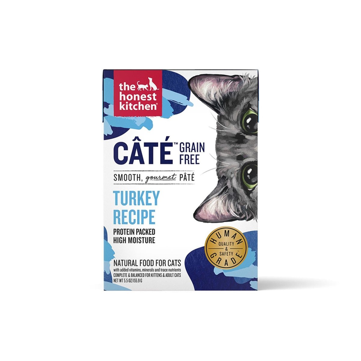 Honest Kitchen Cat Cate Turkey 5.5oz. (Case of 12) - Pets Perfect