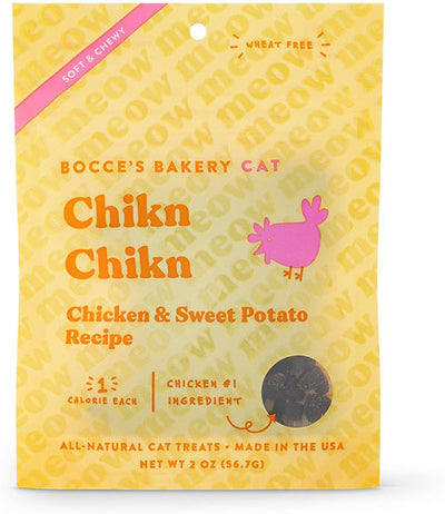 Bocce's Bakery Chicken Chicken Soft and Chewy Cat Treats 2 oz