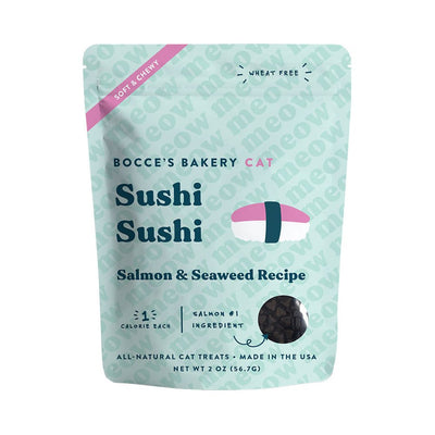 Bocce's Bakery Sushi Sushi Soft and Chewy Cat Treats 2 oz - Pets Perfect