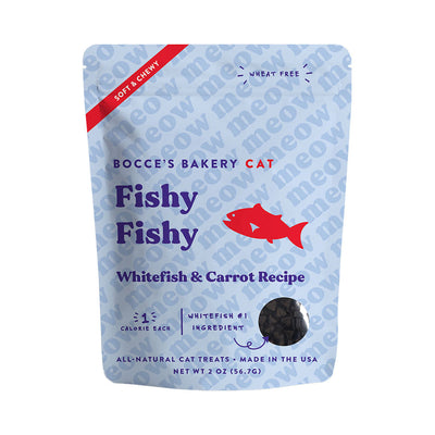 Bocce's Bakery Fishy Fishy Soft and Chewy Cat Treats 2 oz