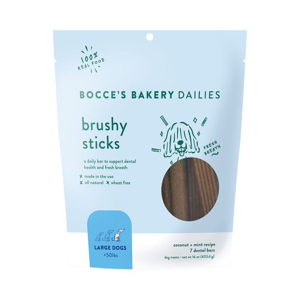 Bocees Dog Bushy Sticks Large 16oz. - Pets Perfect