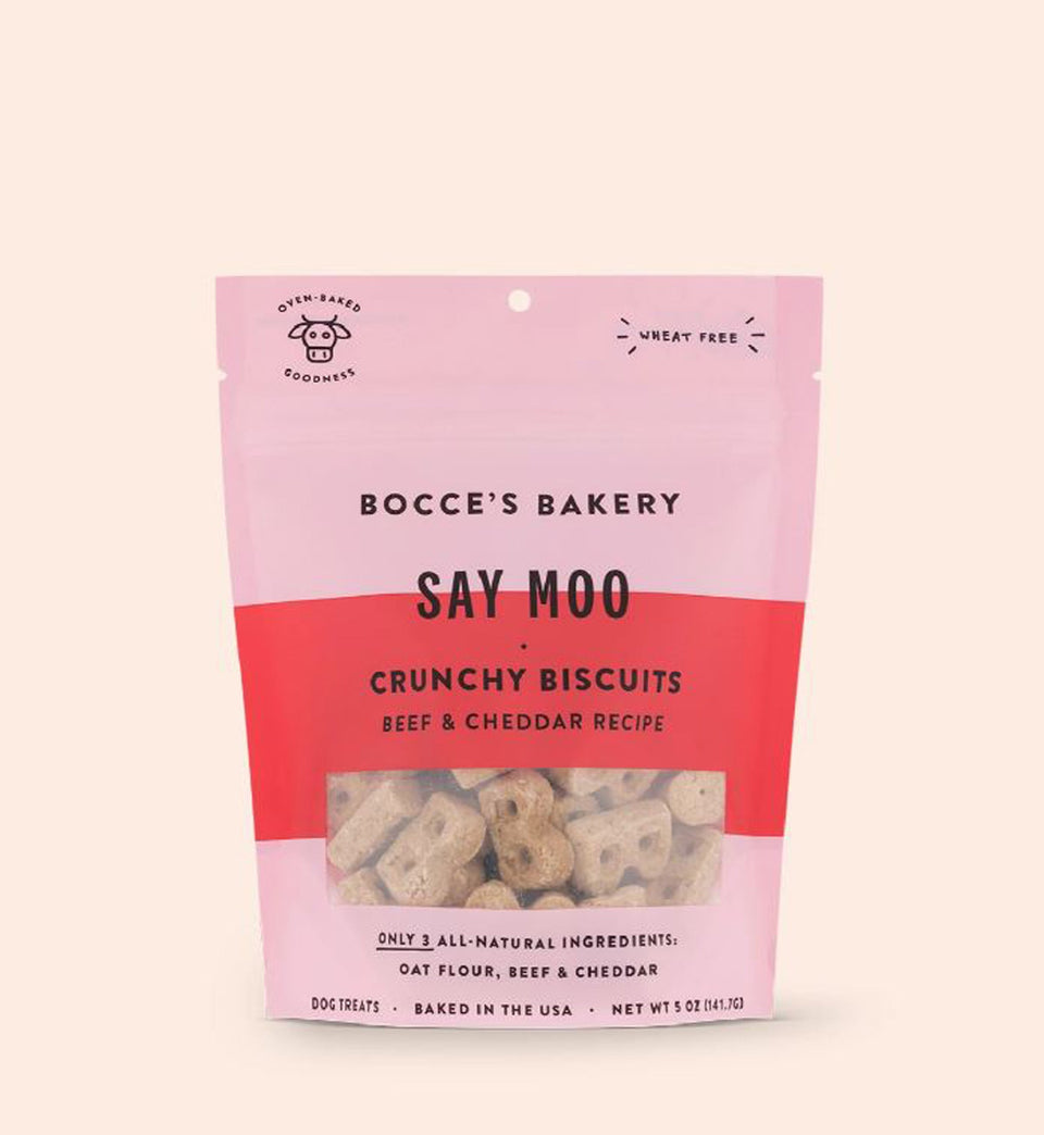 Bocce's Bakery Everyday Say Moo Biscuits