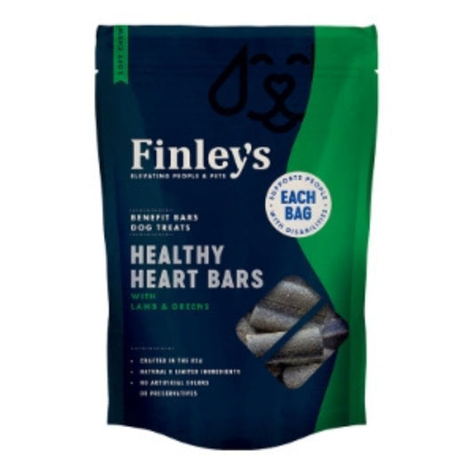 Finleys Dog Soft Bars Healthy Heart 6Oz