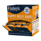 Finley's Dog Gravity Fed Carton of Single Wrap Happy Belly Benefit Bars 45Ct