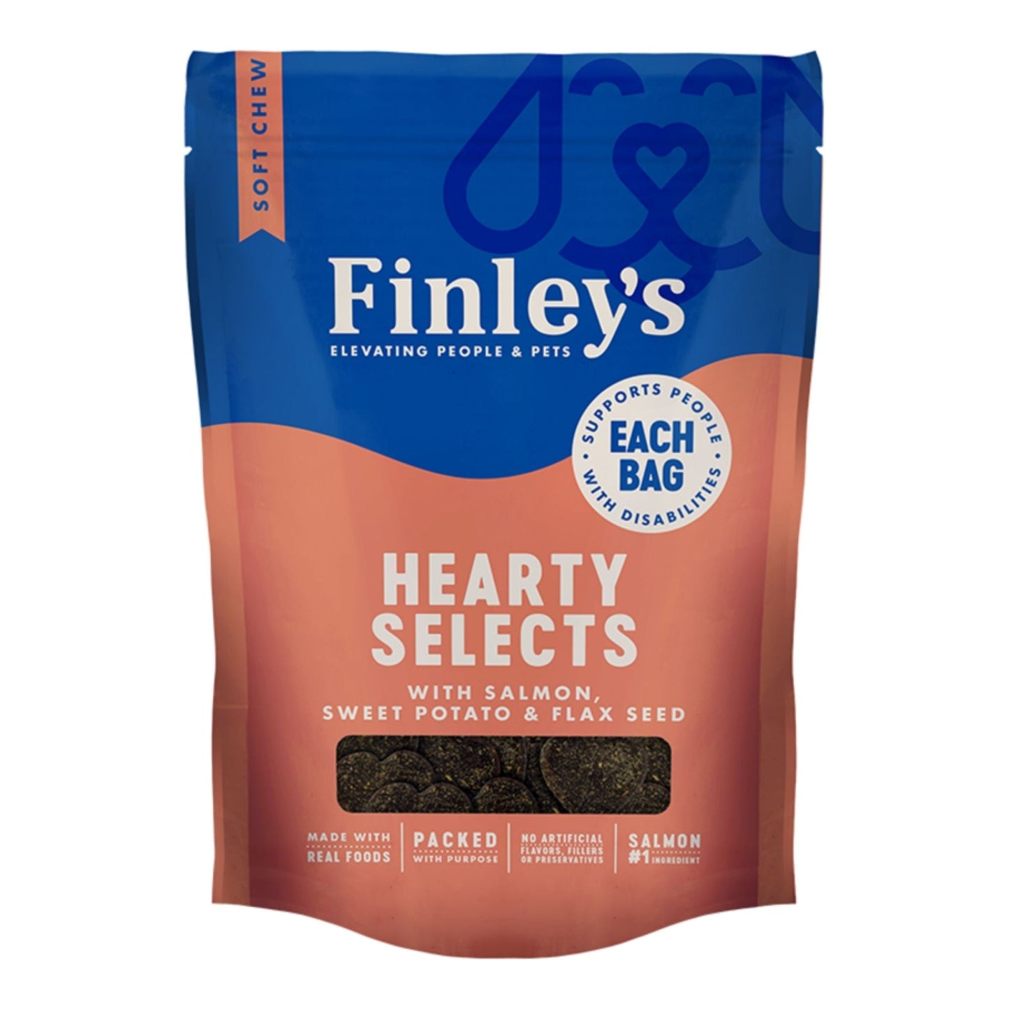 Finley's Dog Hearty Select Salmon & Flax 6oz.