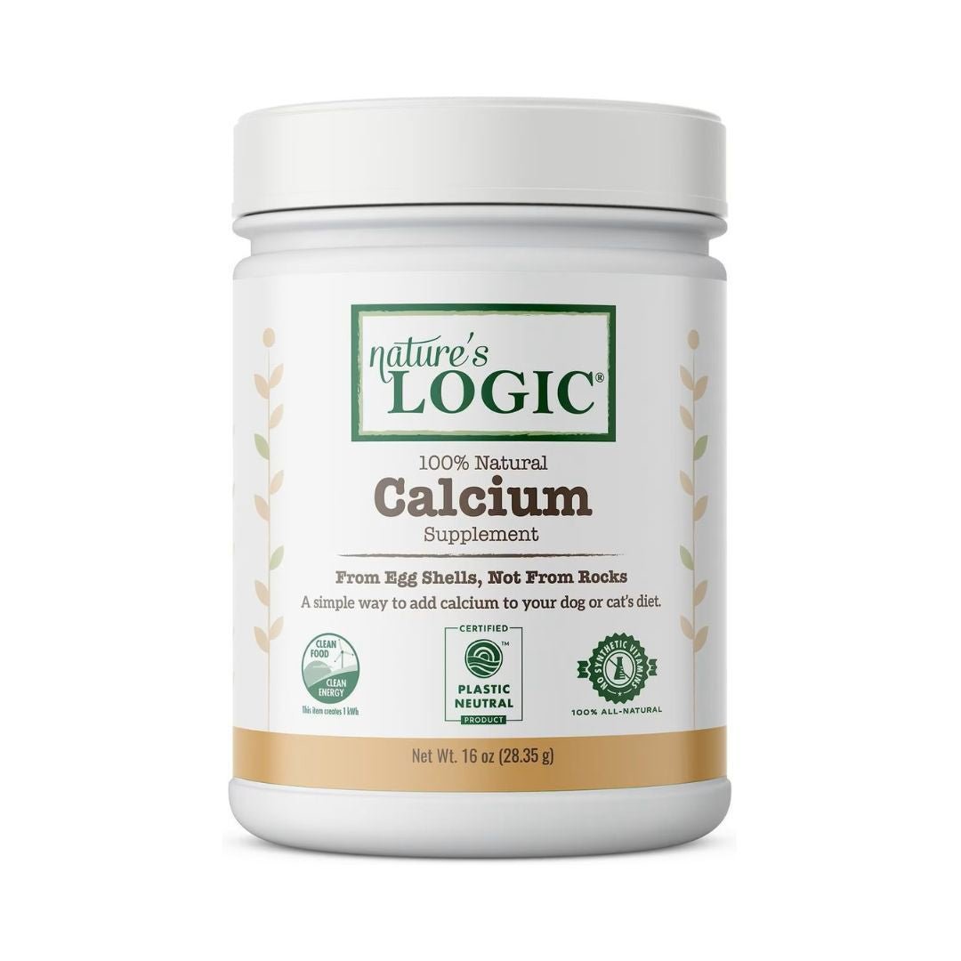 Natures Logic Calcium From Eggshell 16oz. - Pets Perfect