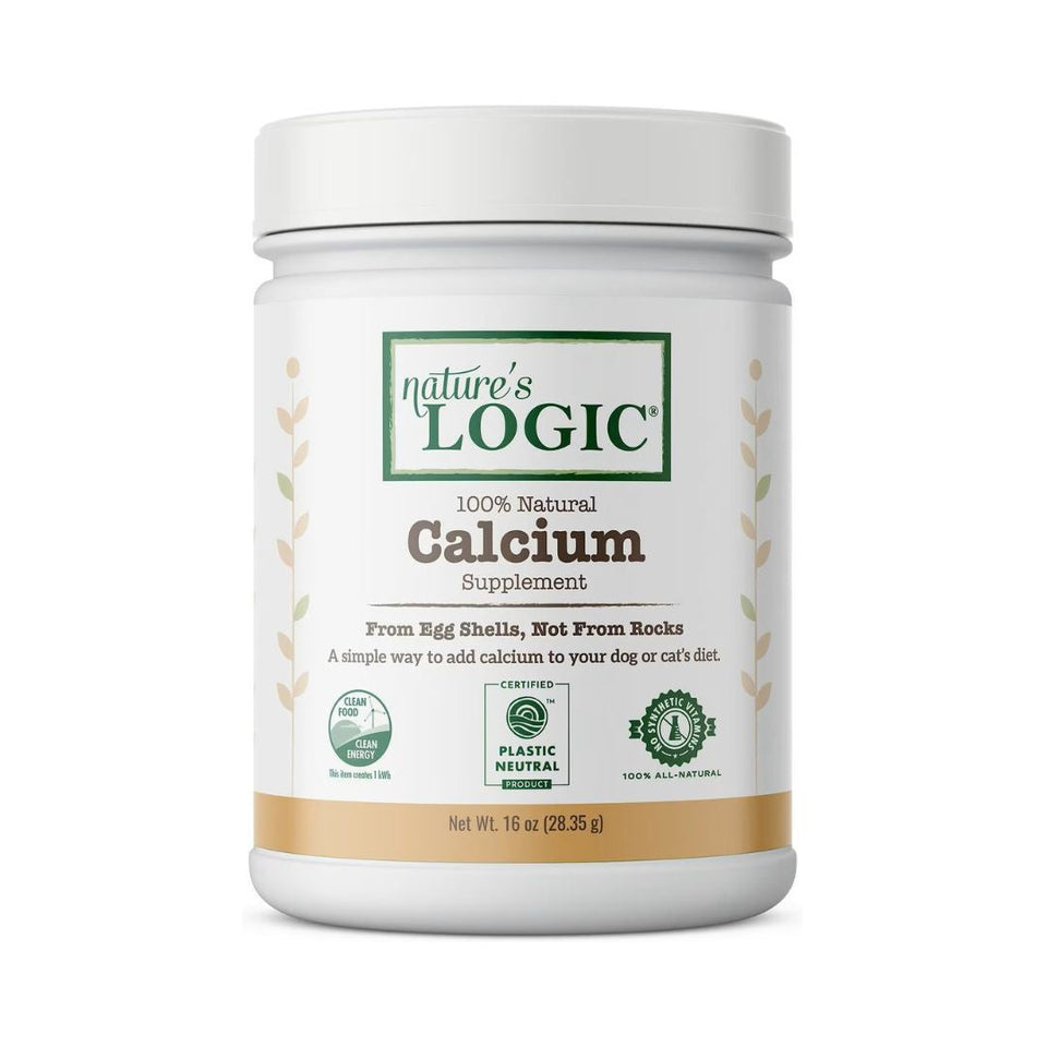 Nature's Logic Calcium From Eggshell 16 oz