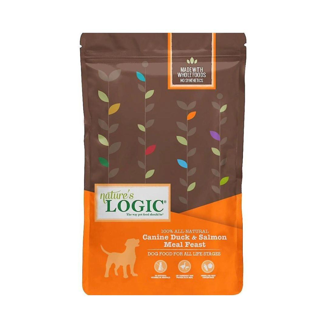 Nature's Logic Duck & Salmon Dog Food, 13 lb