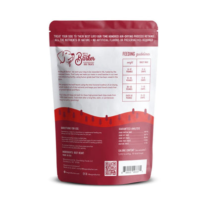 Beg & Barker Beef Heart Chips Dog Treats 1ea/3.5 oz - Pets Perfect
