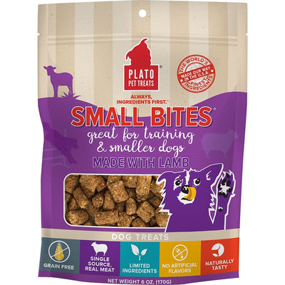 Plato Dog Small Bite Grain-Free Lamb, 6 oz - Pets Perfect