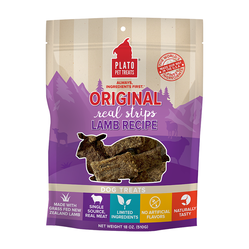 Plato Original Real Strips Lamb 18 oz