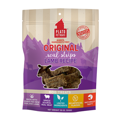 Plato Original Real Strips Lamb 18 oz
