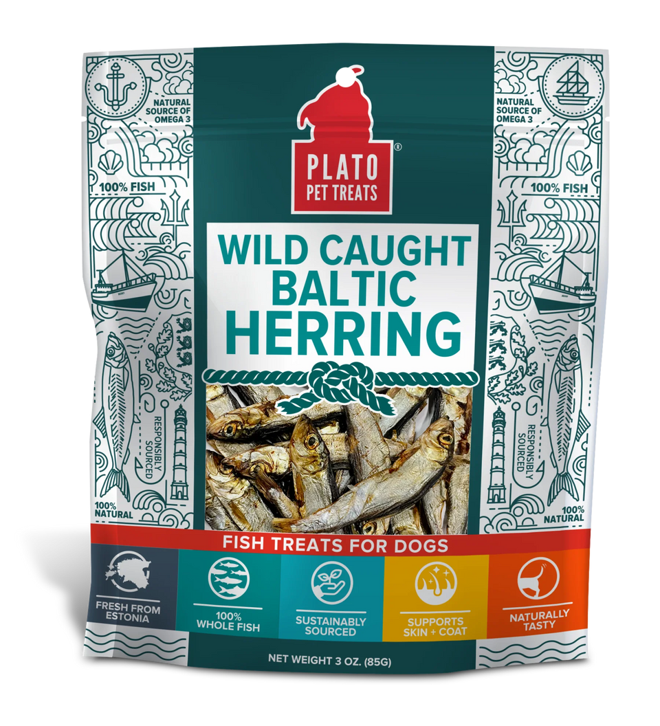 Plato Dog Baltic Herring, 3 oz