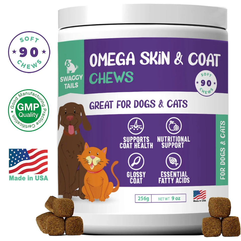 Swaggy Tails Omega Skin & Support - Pets Perfect