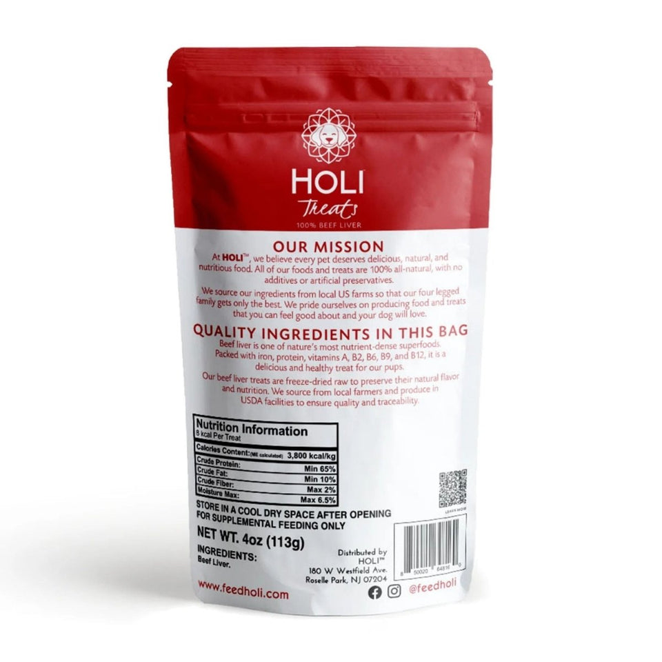 Holi Dog 2 oz. Beef Liver, view 3