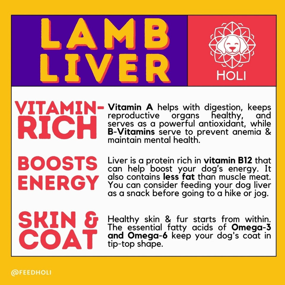 Holi Dog 2 oz. Lamb Liver, view 3
