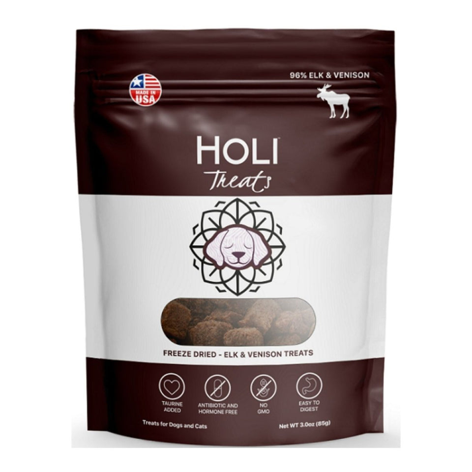 Holi Dog 3 oz. Elk Venison