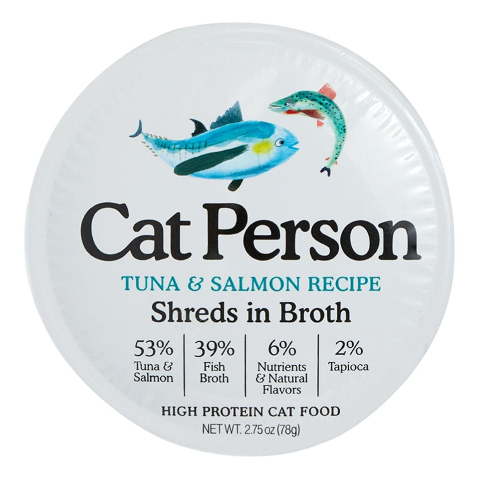 Cat Person Cat Bowl Booster Wet Cat Food, 2.75 oz, 24 ct