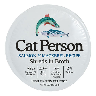 Cat Person Cat Bowl Booster Wet Cat Food, 2.75 oz, 24 ct