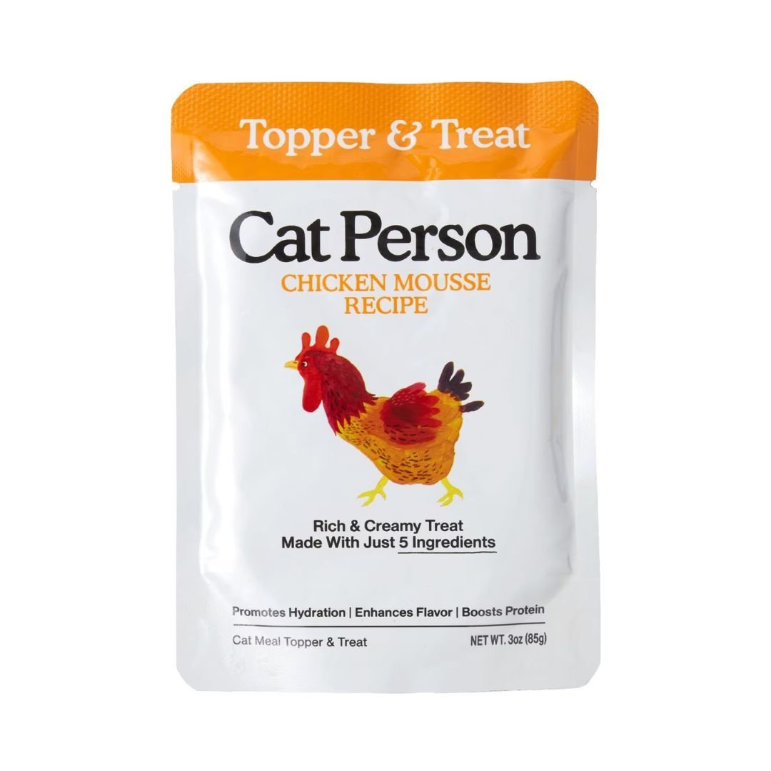 Cat Person Cat Mousse Chicken 3Oz Pouch 12 Pack - Pets Perfect