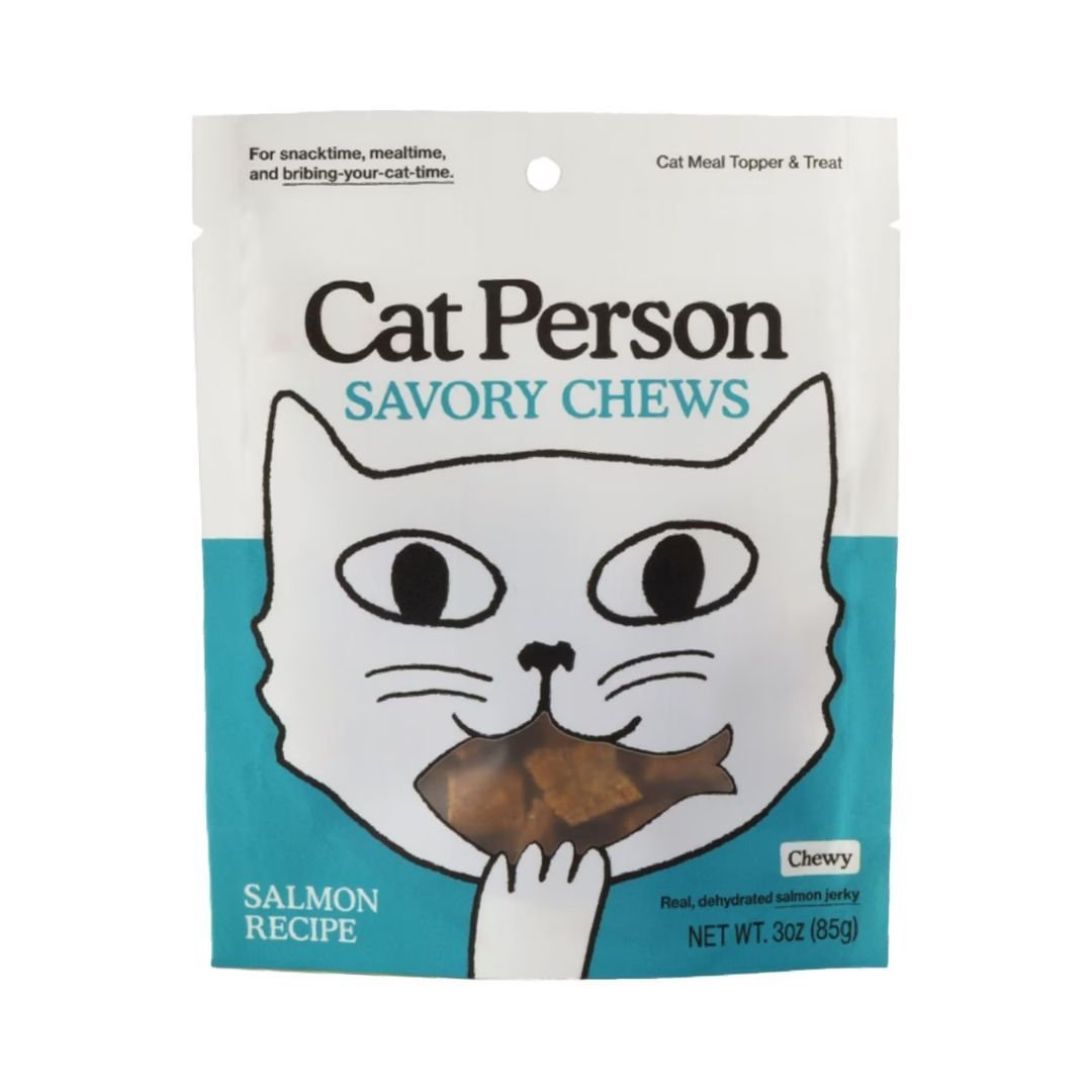 Cat Person Cat Soft Chews Treat Salmon 3Oz - Pets Perfect