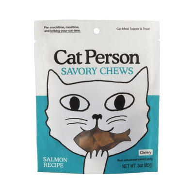 Cat Person Cat Soft Chews Cat Treat Salmon 3 oz