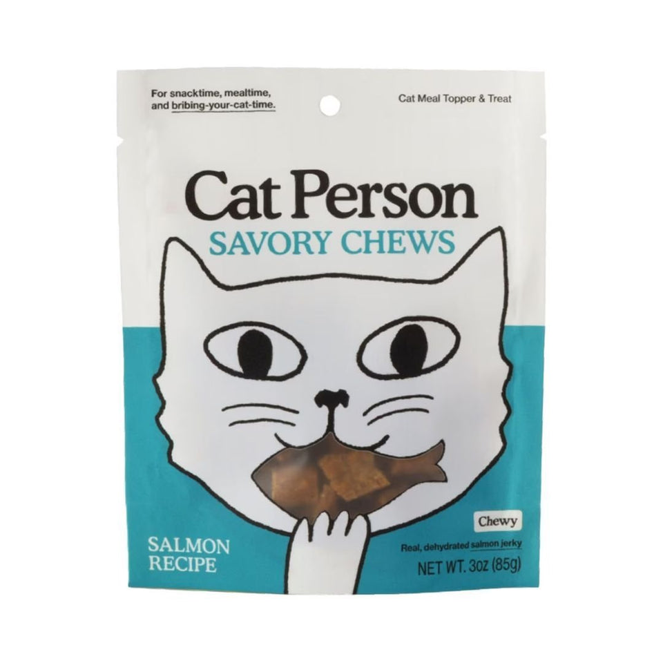 Cat Person Cat Soft Chews Cat Treat Salmon 3 oz