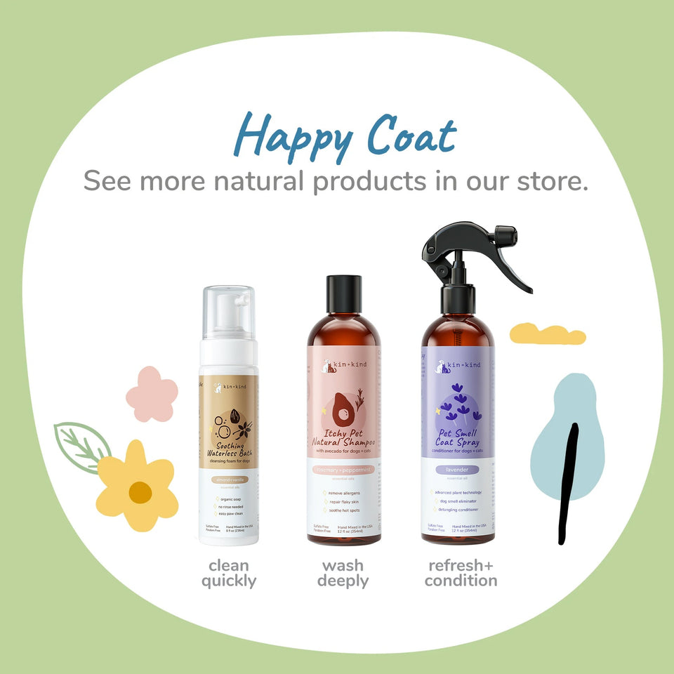 Kin+Kind Scent Almond Vanilla 12 oz. Odor Neutralizer Coat Spray