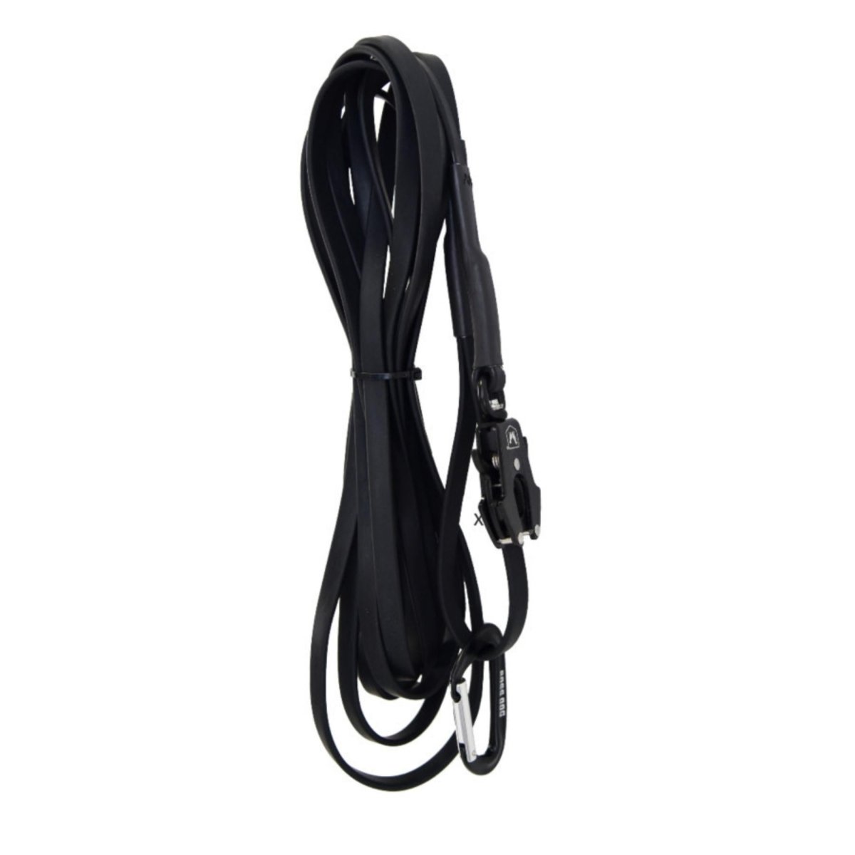 Boss Dog Tactical TPU Long Tracking Leash – Black, 20 ft - Pets Perfect