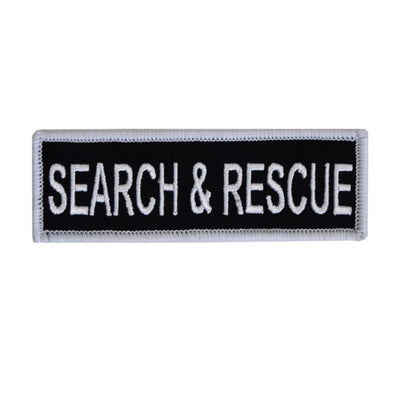 Boss Dog Tactical Dog Harness Patch Search Rescue, Large