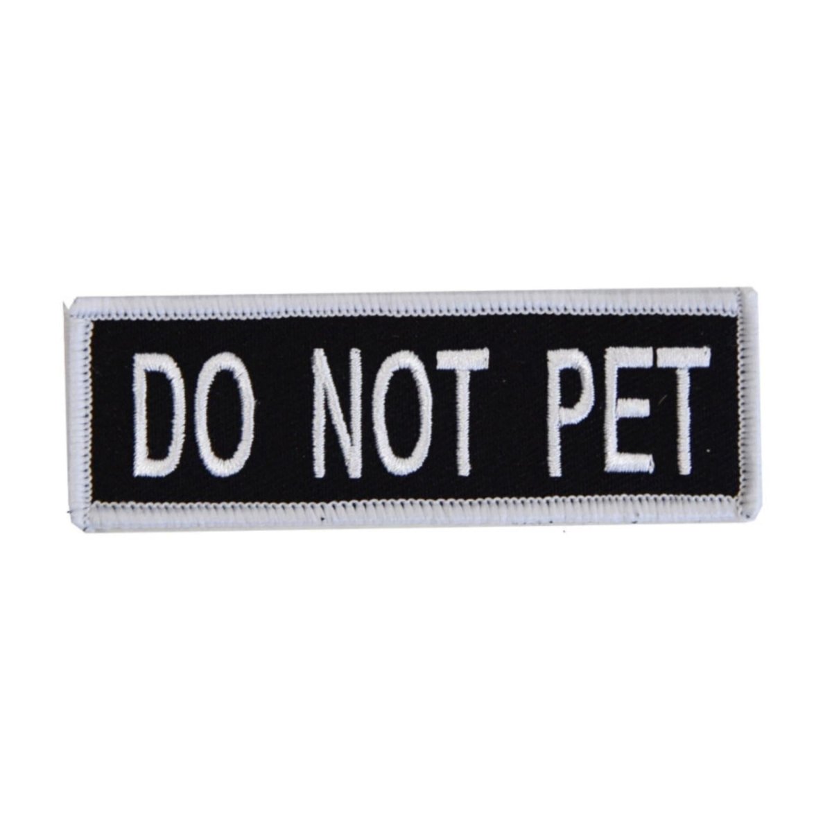 Boss Dog Tactical Harness Patch Do Not Pet, 1ea/SM - Pets Perfect