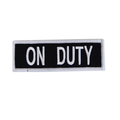 Boss Dog Tactical Dog Harness Patch On Duty, Small
