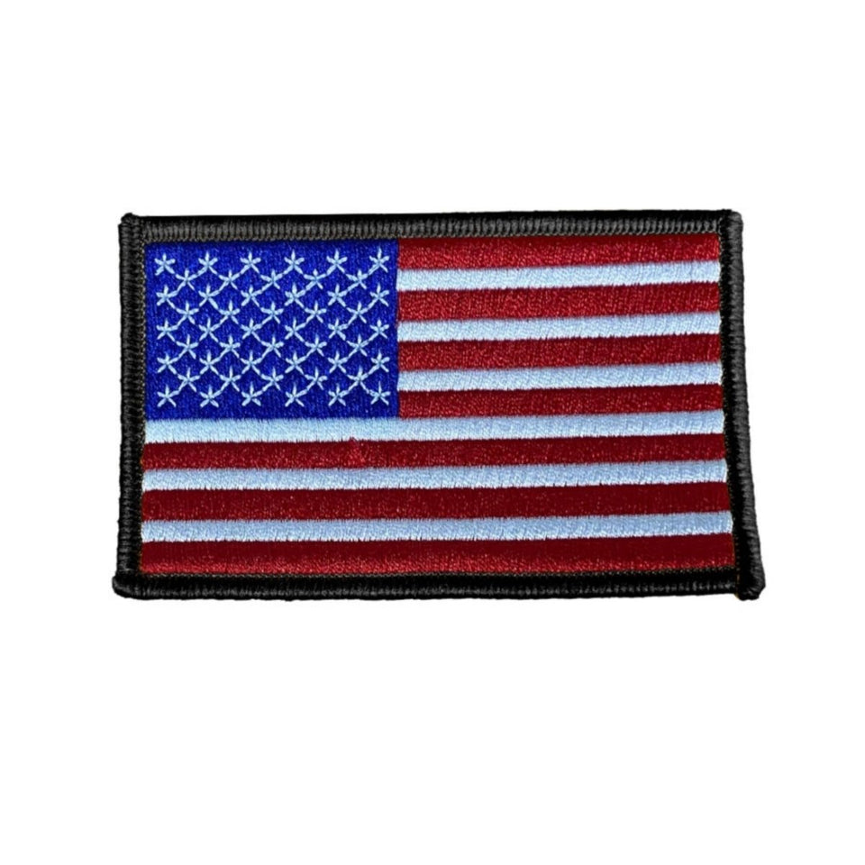 Boss Dog Tactical Dog Harness Patch Full Color USA Flag, Large