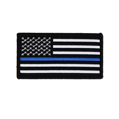 Boss Dog Tactical Harness Patch USA Thin Blue Line, 6ea/Large Default Title