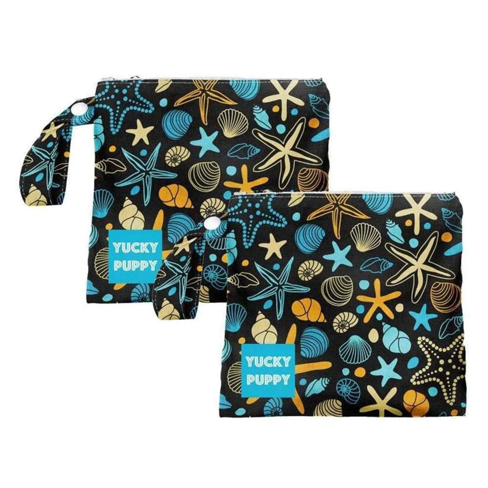 Monstera + Banana Yucky Puppy Dog Poop Bag Holders - Pets Perfect