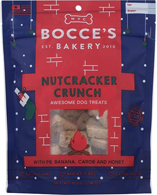 Bocce's Bakery Dog Soft Chewy Nutcracker 6 oz