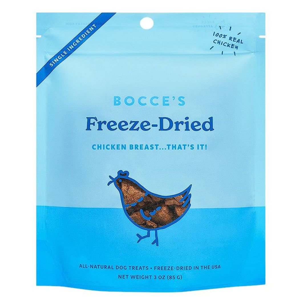 Bocce's Bakery Dog Freeze Dried Chicken Breast Treats 3oz - Pets Perfect